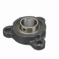 Browning VF3S 100-M Light Duty Non-Expansion Round/Straight Bore Flange Mount Ball Bearing Unit, 1-1/4 in Bore 767746